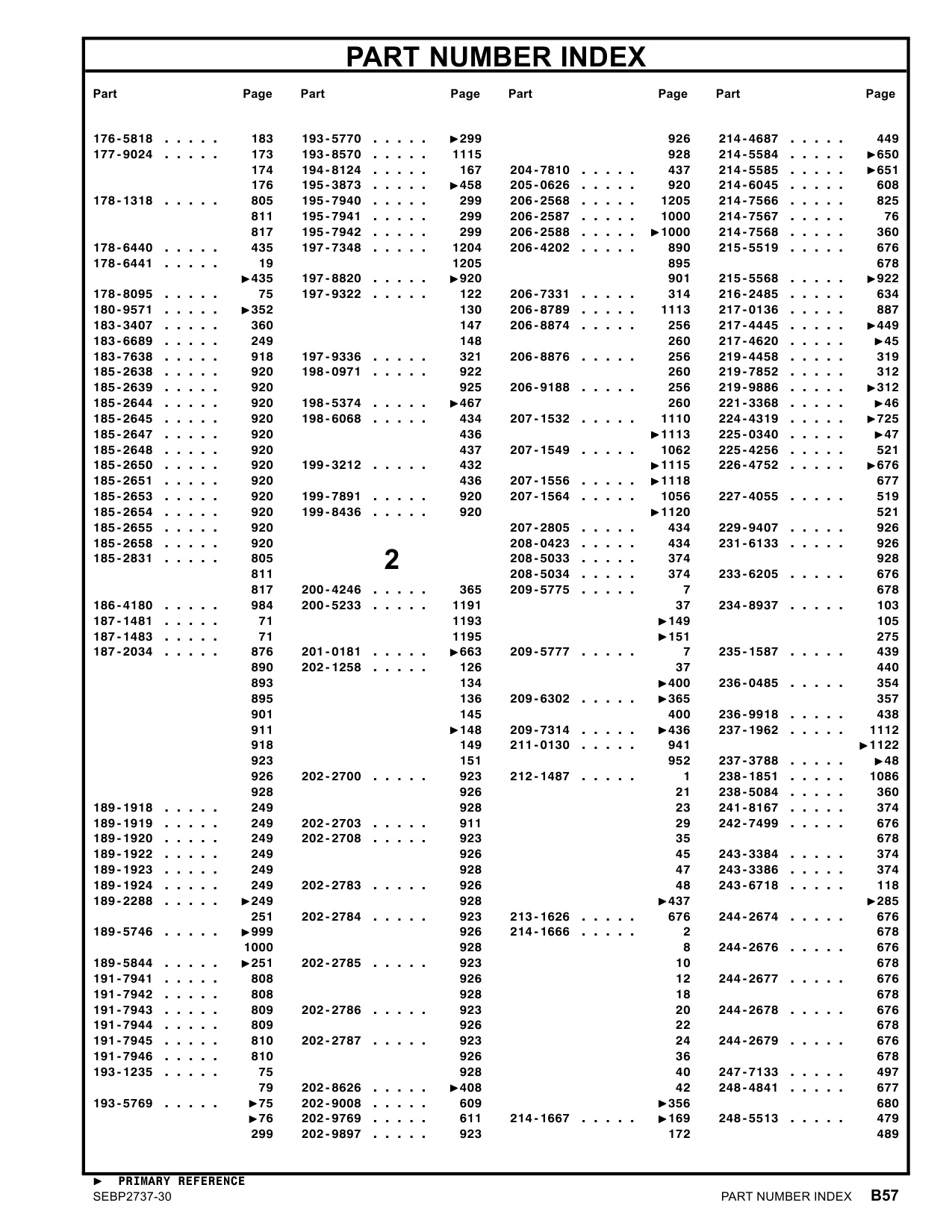 Sample 8 of Caterpillar 3406C Industrial Engine Parts Catalog [PDF]