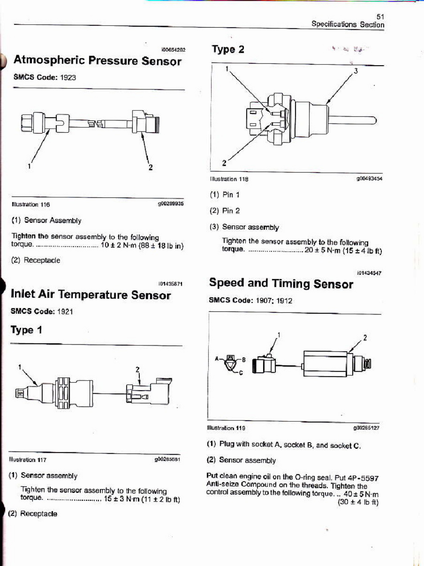 Sample 2 of Caterpillar 3406E and 3456 Specs Technical Manual [PDF]