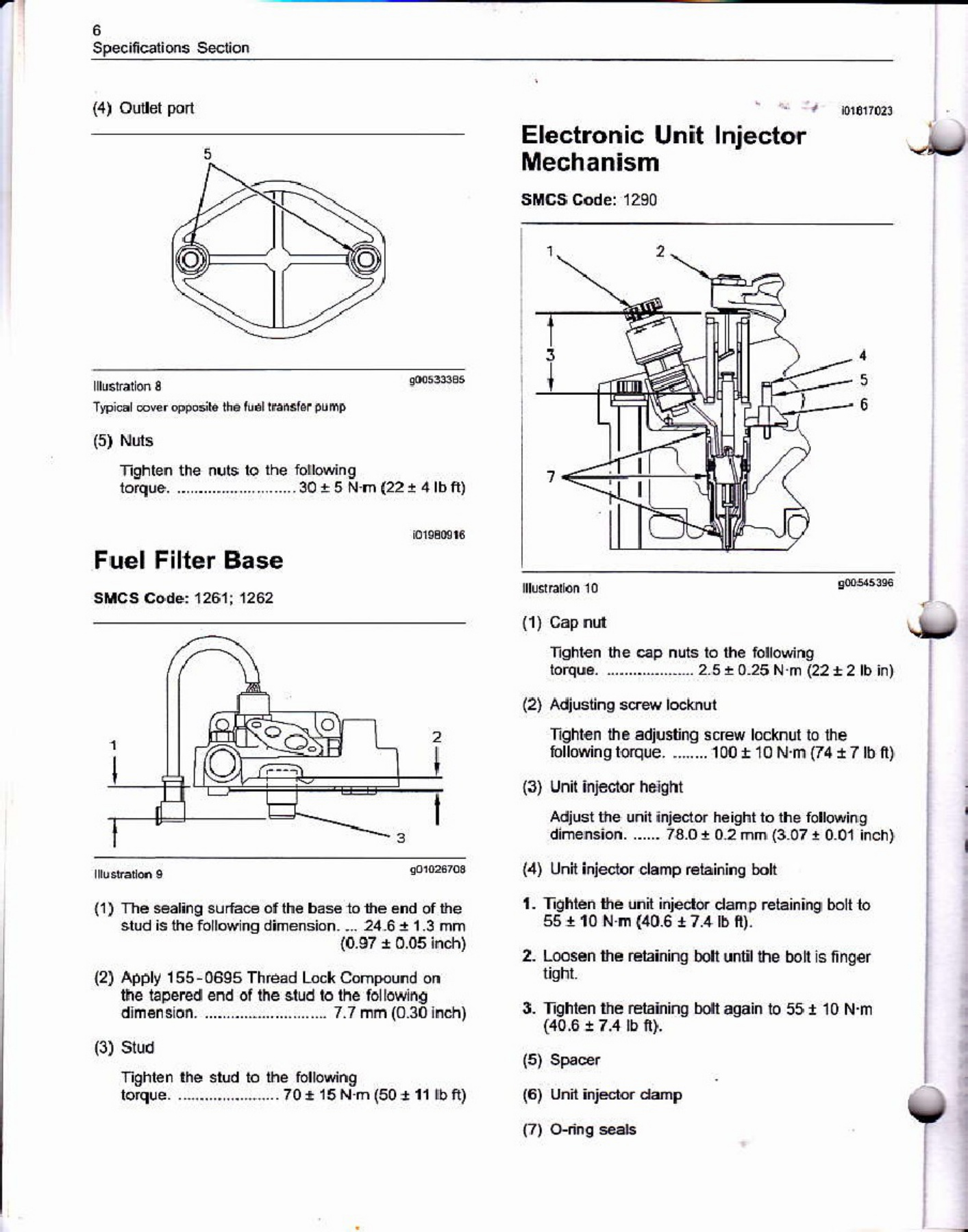 Sample 4 of Caterpillar 3406E and 3456 Specs Technical Manual [PDF]