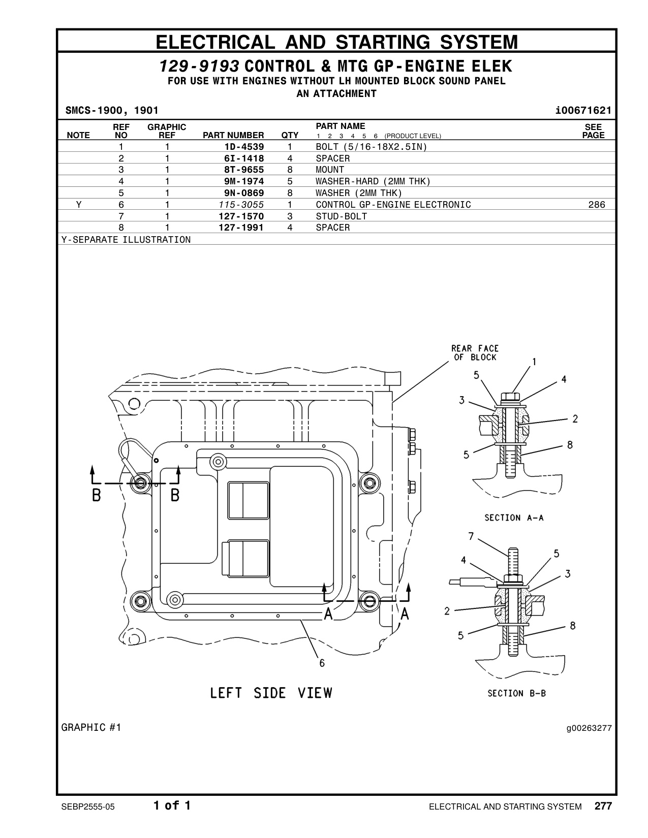 Sample 6 of Caterpillar 3406E Marine Heavy Duty Diesel Engine Parts Catalog [PDF]