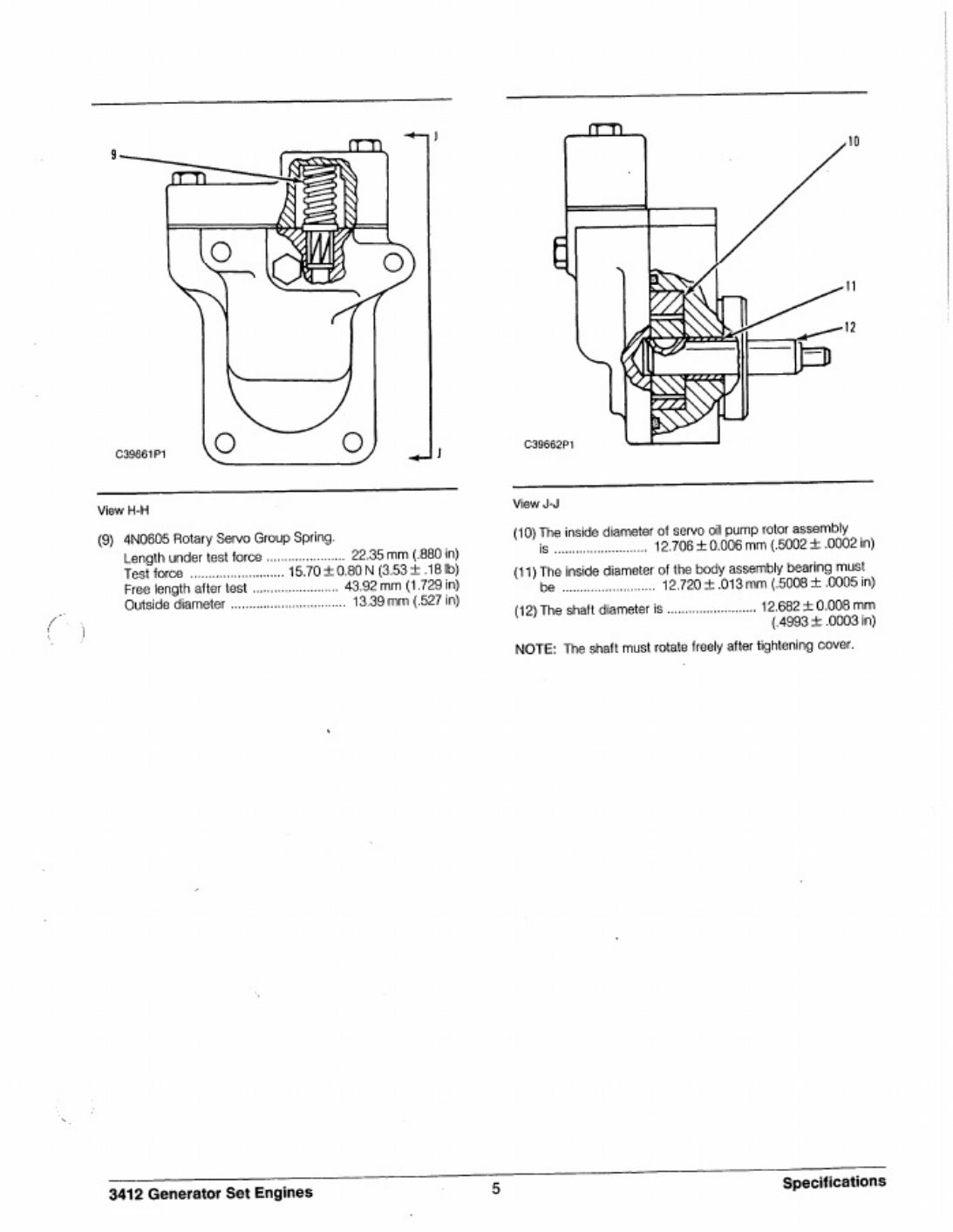 Sample 2 of Caterpillar 3412 Specifications Technical Manual [PDF]