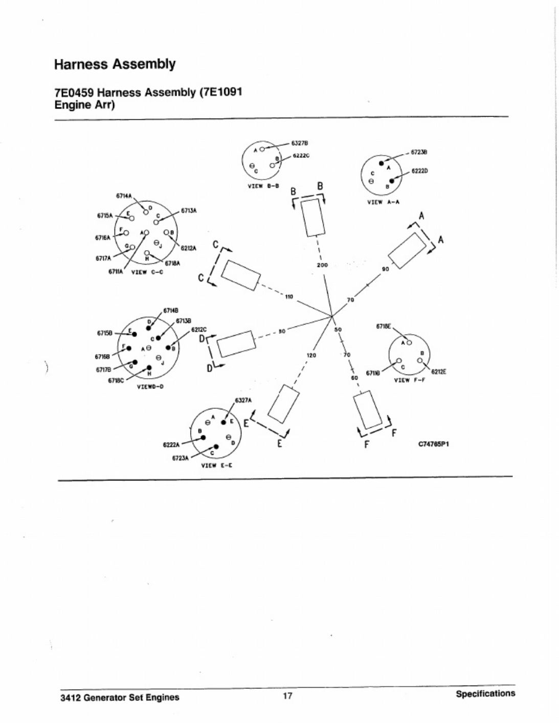 Sample 3 of Caterpillar 3412 Specifications Technical Manual [PDF]