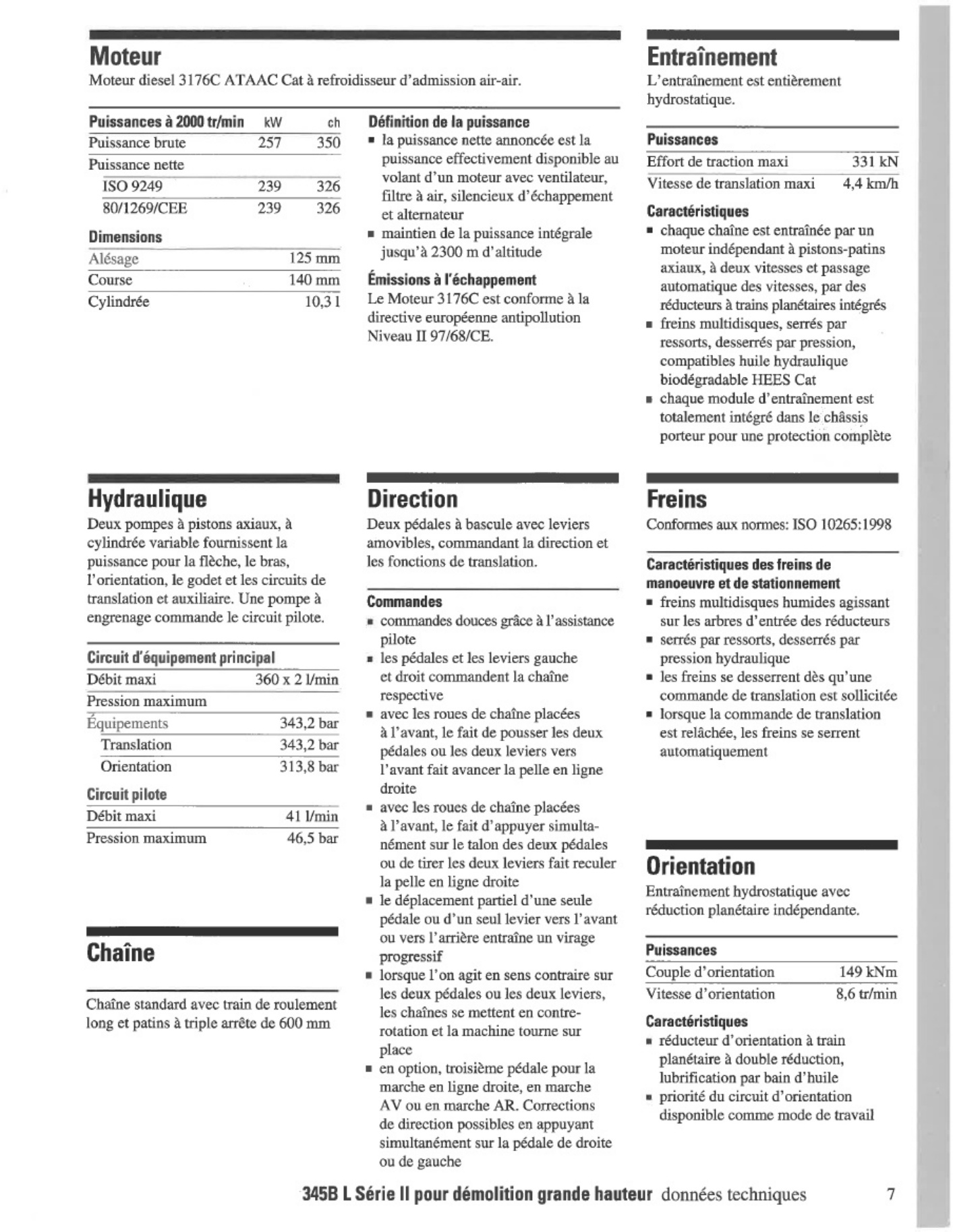 Sample 6 of Caterpillar 345B Technical Manual [PDF]
