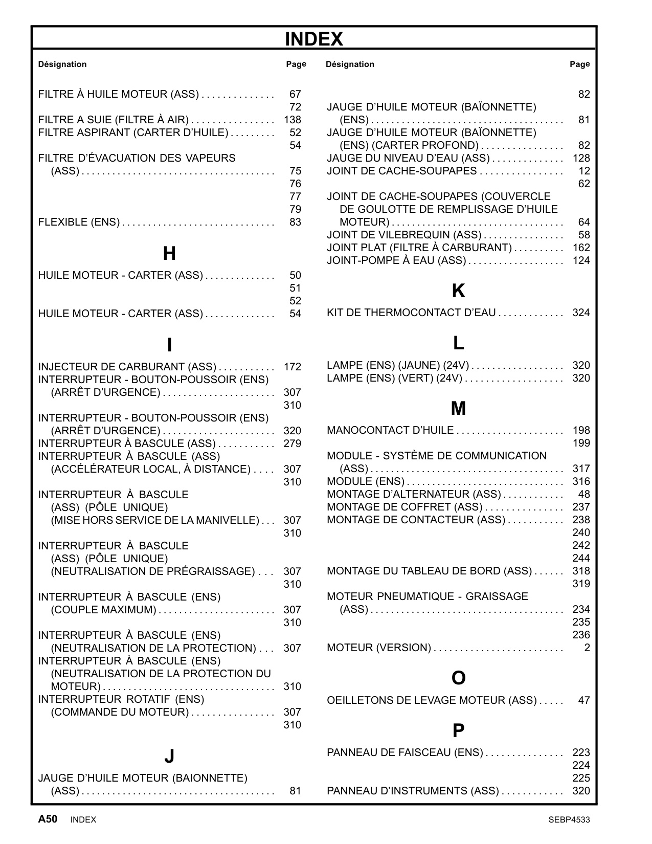 Sample 5 of Caterpillar 3508C Marine Engine Parts Catalog [PDF]