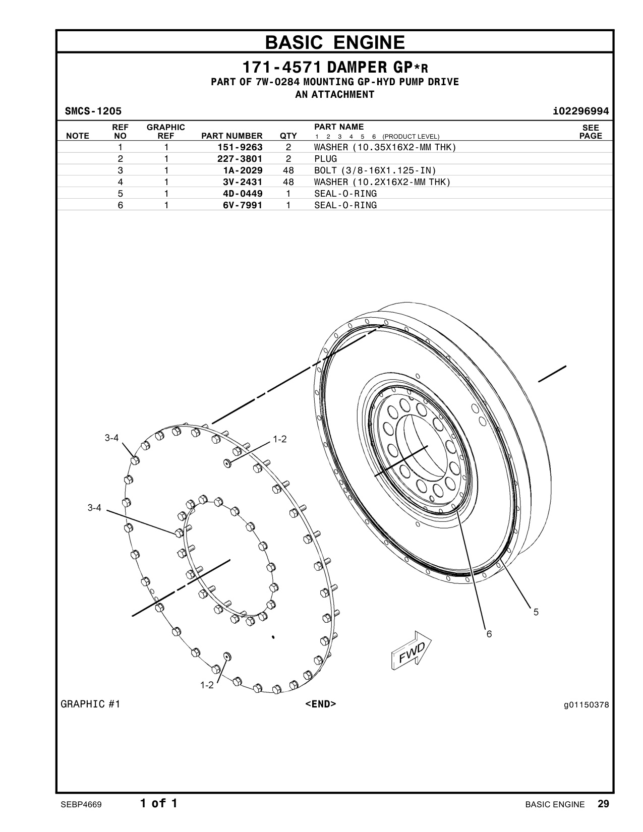 Sample 3 of Caterpillar 3512C Marine Engine Parts Catalog [PDF]