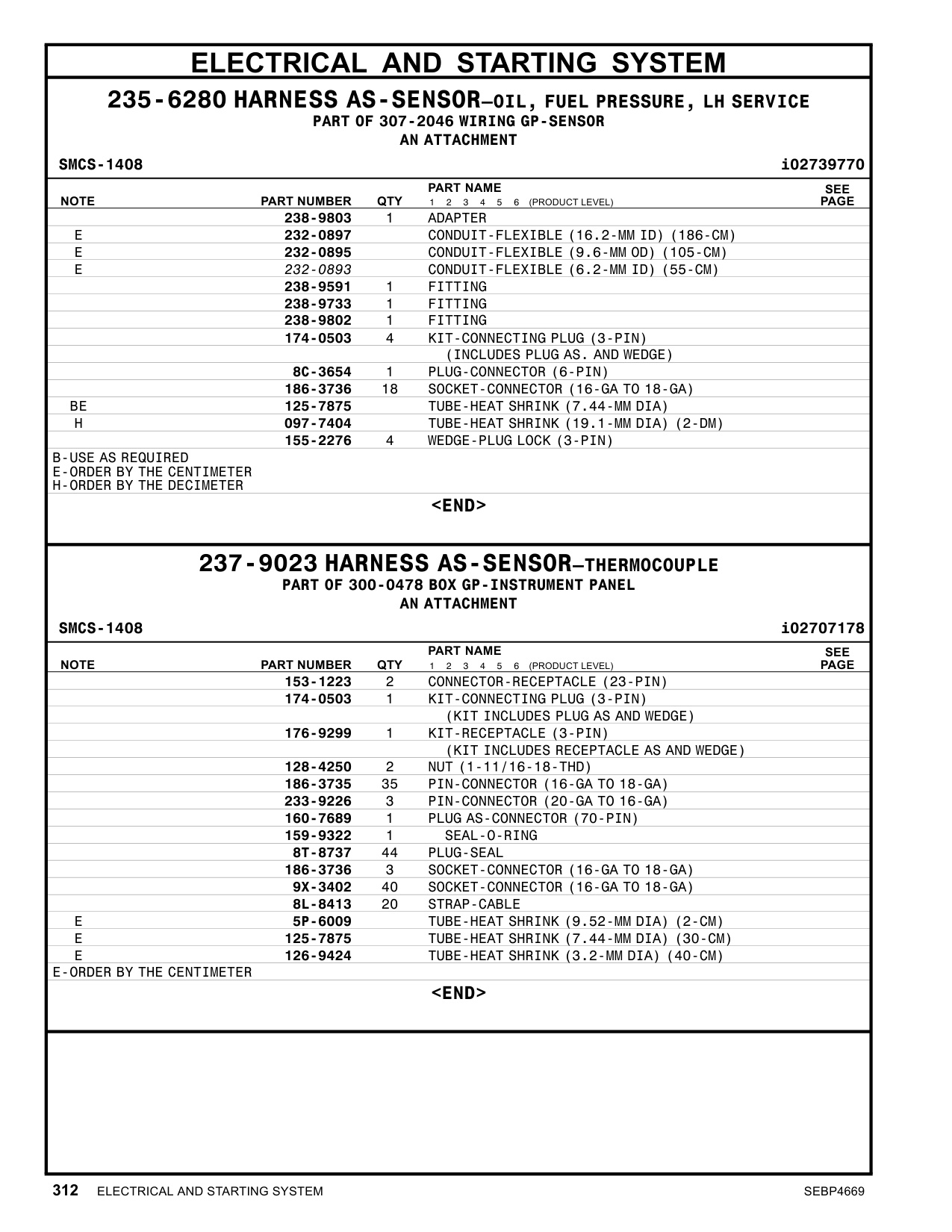 Sample 6 of Caterpillar 3512C Marine Engine Parts Catalog [PDF]