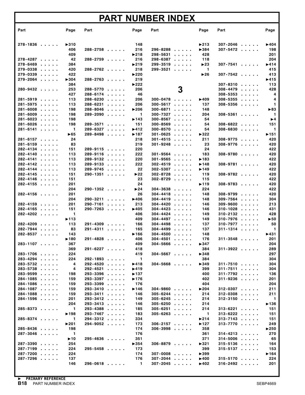 Sample 8 of Caterpillar 3512C Marine Engine Parts Catalog [PDF]