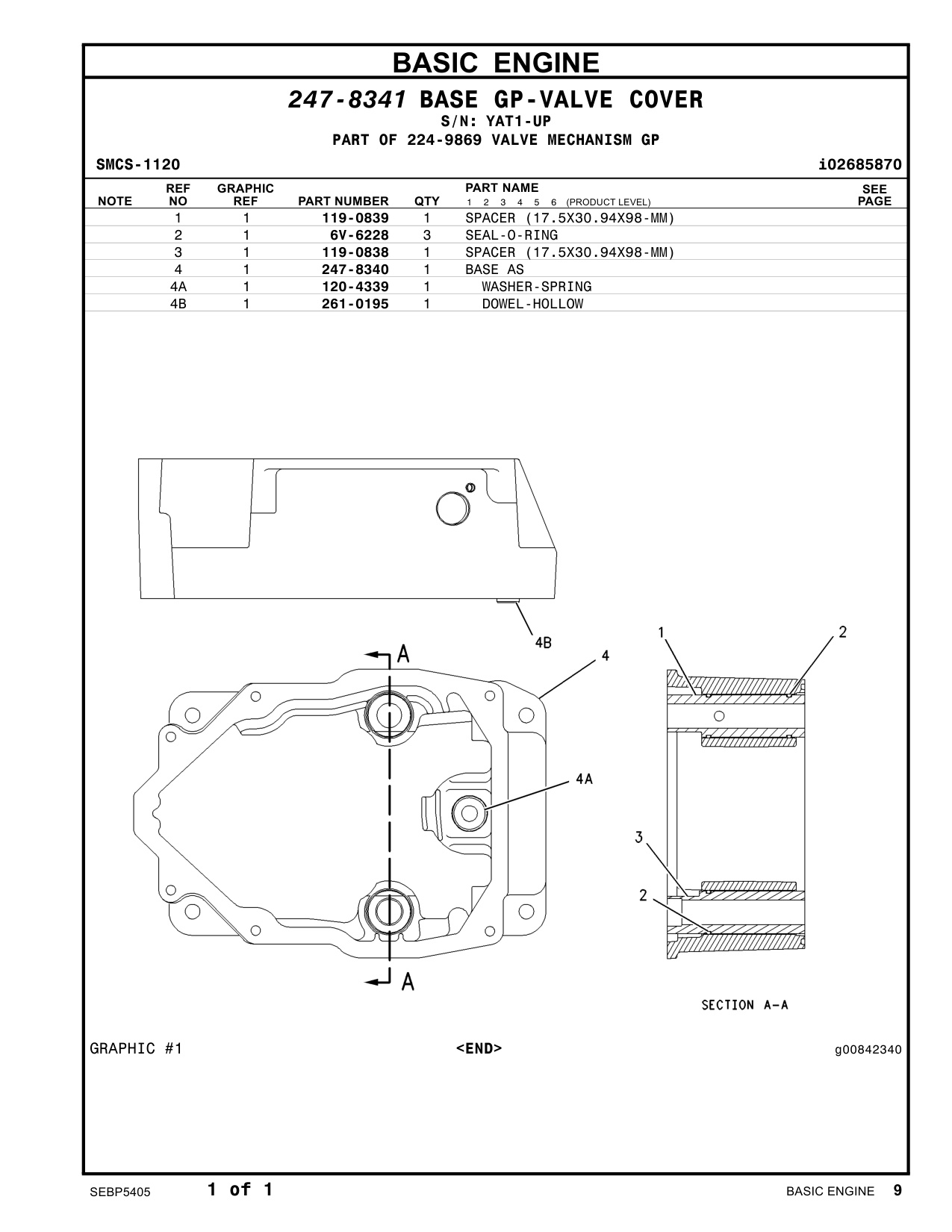 Sample 3 of Caterpillar 3516B Generator Set Heavy Duty Diesel Engine Parts Catalog [PDF]