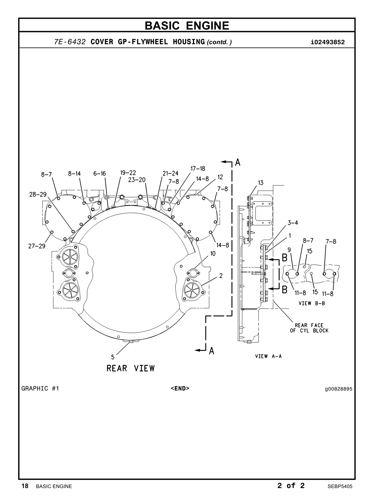 Sample 5 of Caterpillar 3516B Generator Set Heavy Duty Diesel Engine Parts Catalog [PDF]