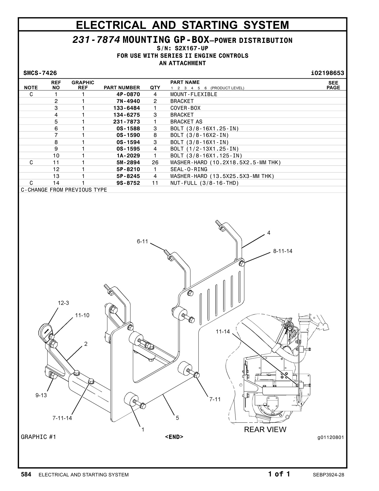 Sample 6 of Caterpillar 3516B Marine Engine Parts Catalog [PDF]