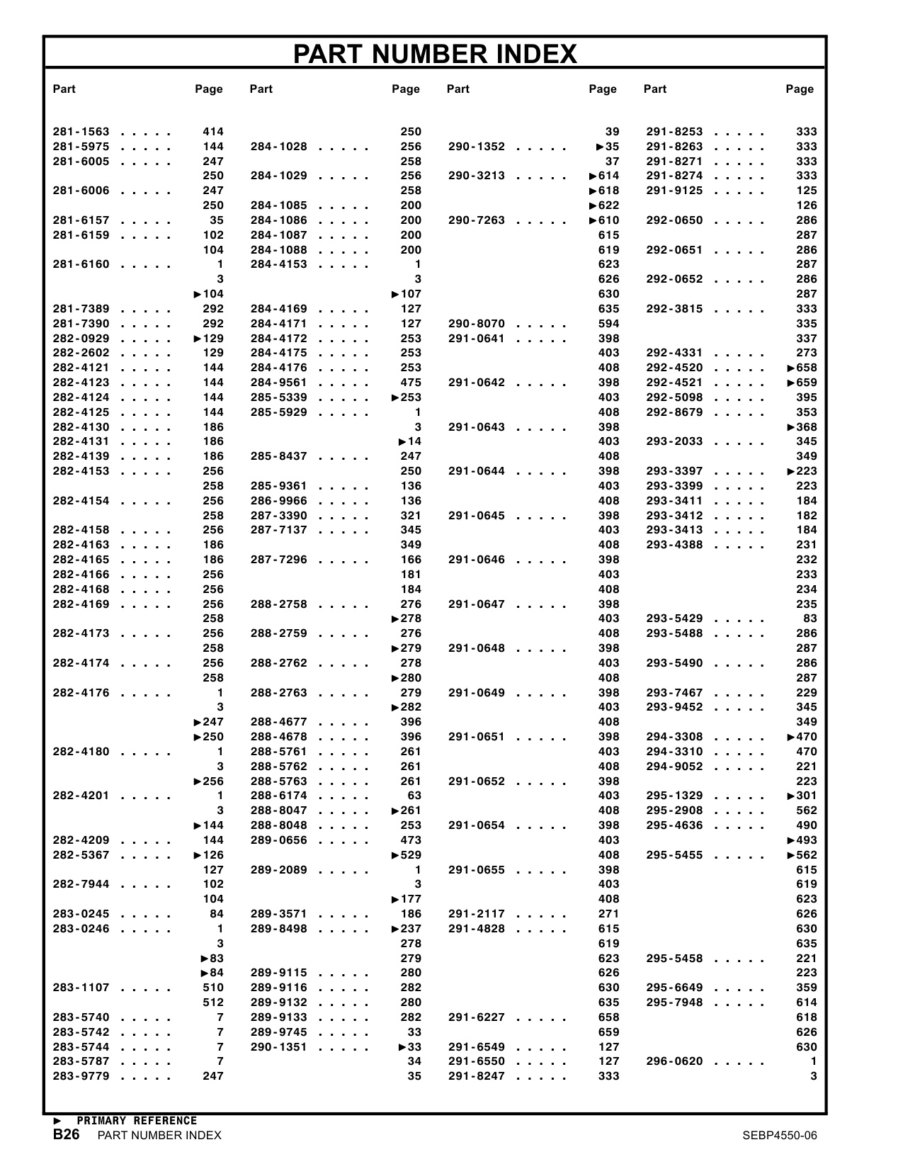 Sample 8 of Caterpillar 3516C Marine Auxiliary Engine Parts Catalog [PDF]