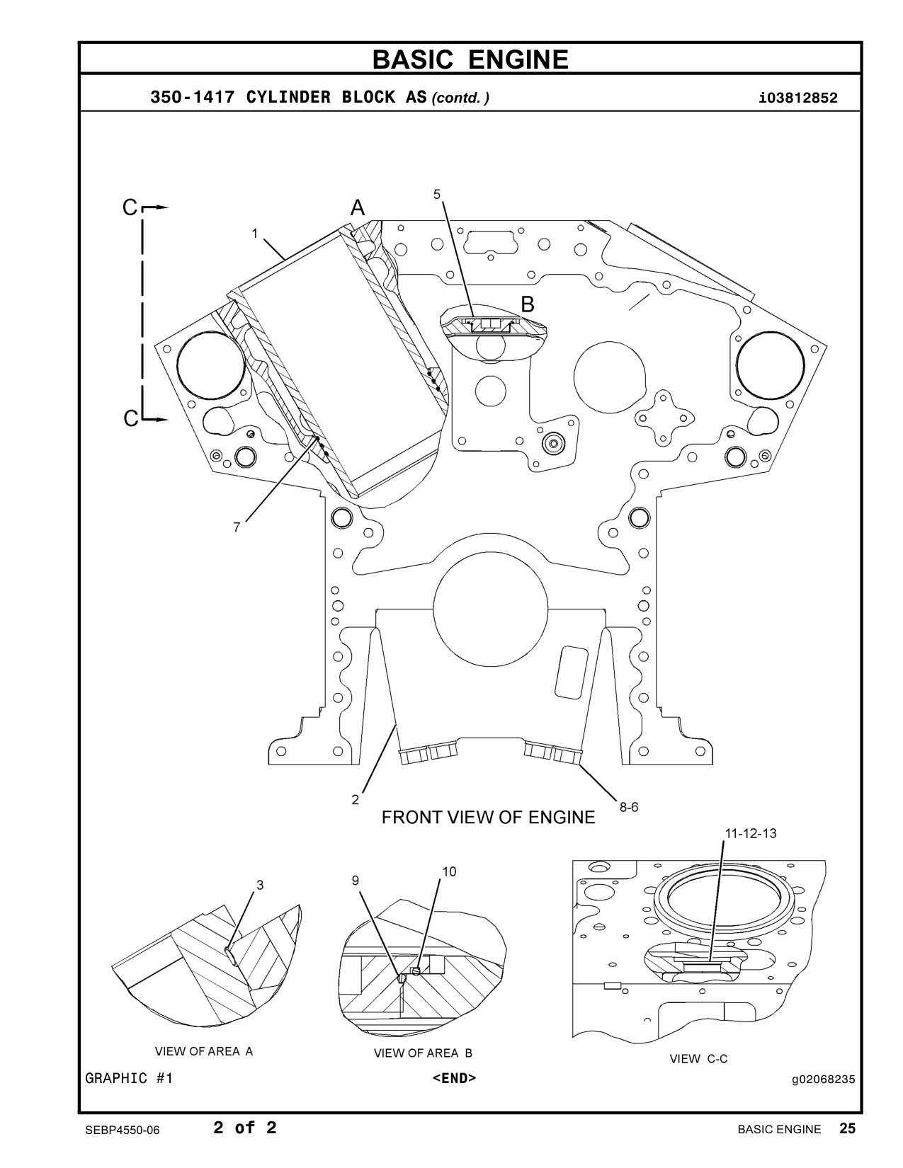 Sample 3 of Caterpillar 3516C Marine Auxiliary Heavy Duty Diesel Engine Parts Catalog [PDF]
