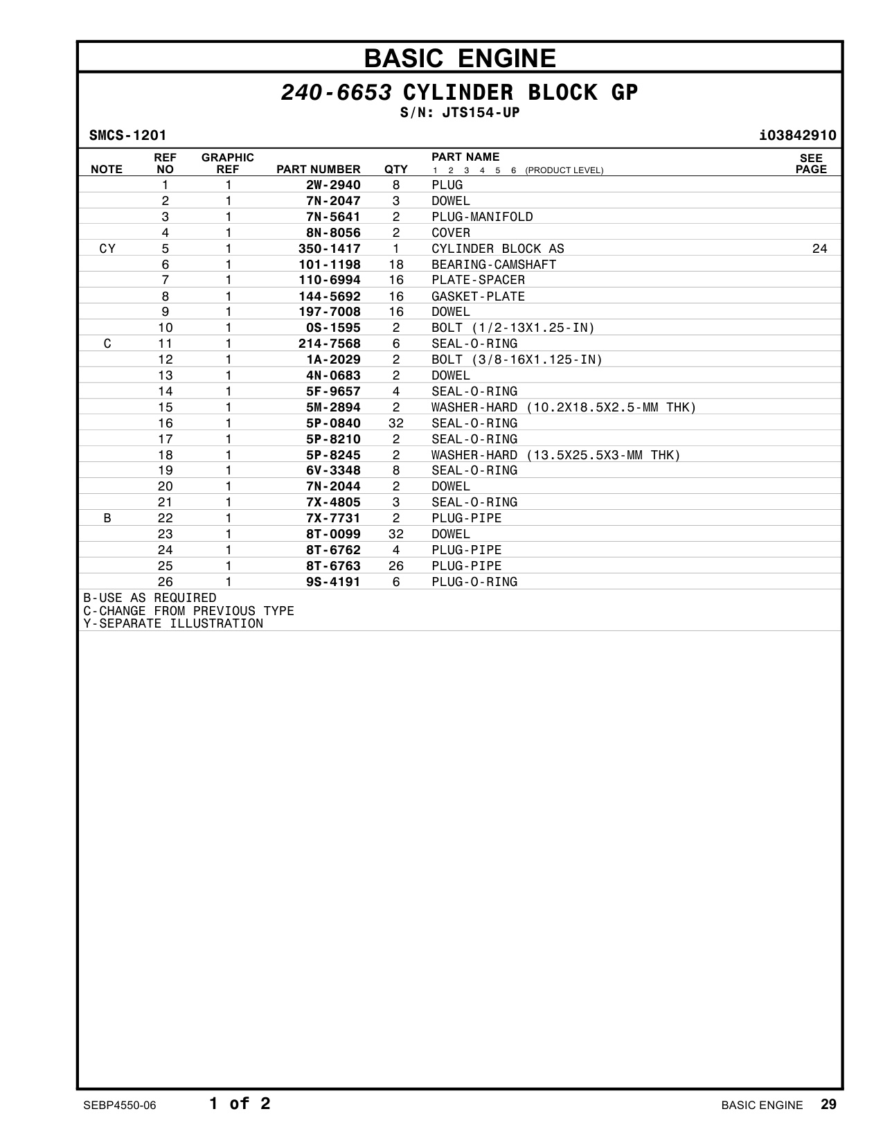 Sample 4 of Caterpillar 3516C Marine Auxiliary Heavy Duty Diesel Engine Parts Catalog [PDF]