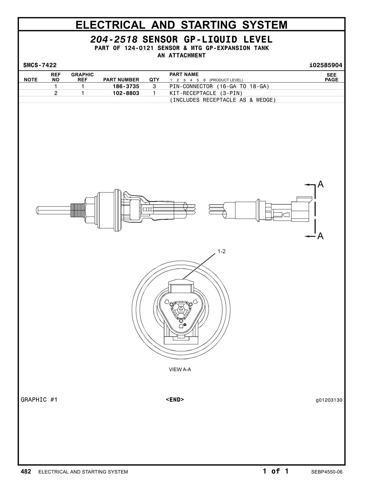 Sample 6 of Caterpillar 3516C Marine Auxiliary Heavy Duty Diesel Engine Parts Catalog [PDF]