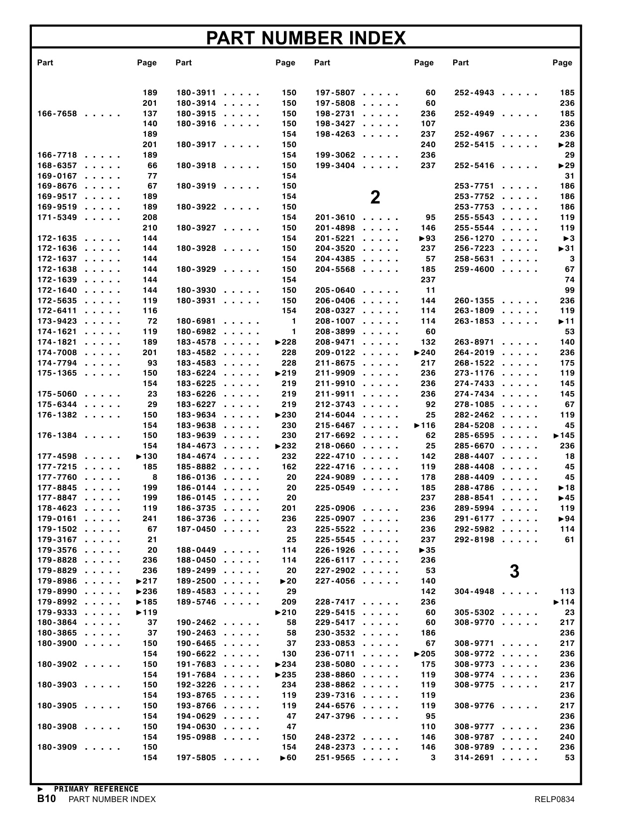 Sample 8 of Caterpillar 3616 Industrial Heavy Duty Diesel Engine Parts Catalog [PDF]