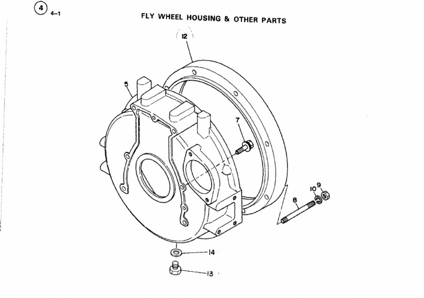 Isuzu 3KC1 Engine Parts Catalog [PDF] cover