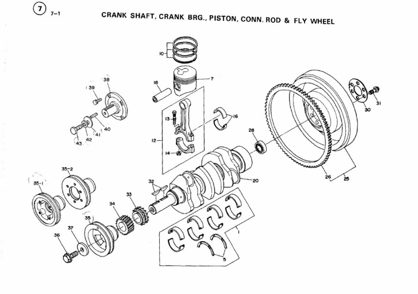 Sample 6 of Isuzu 3KC1 Engine Parts Catalog [PDF]