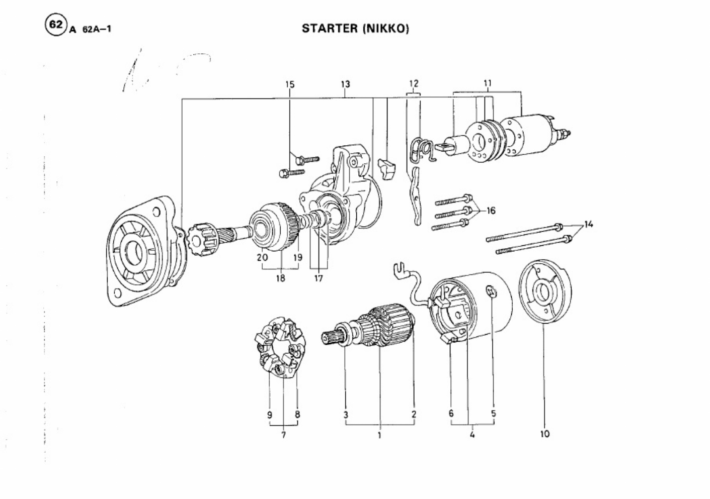Sample 8 of Isuzu 3KC1 Engine Parts Catalog [PDF]