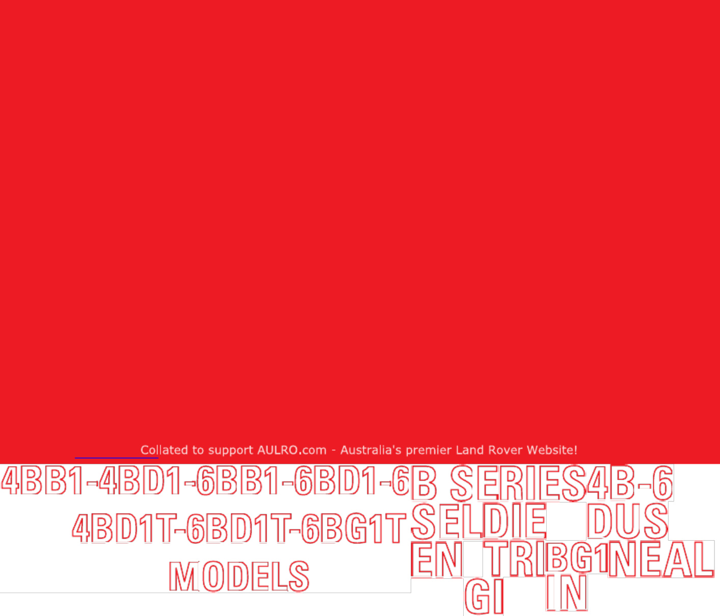 Isuzu 4B-6B Engine Technical Specifications Guide [PDF] cover