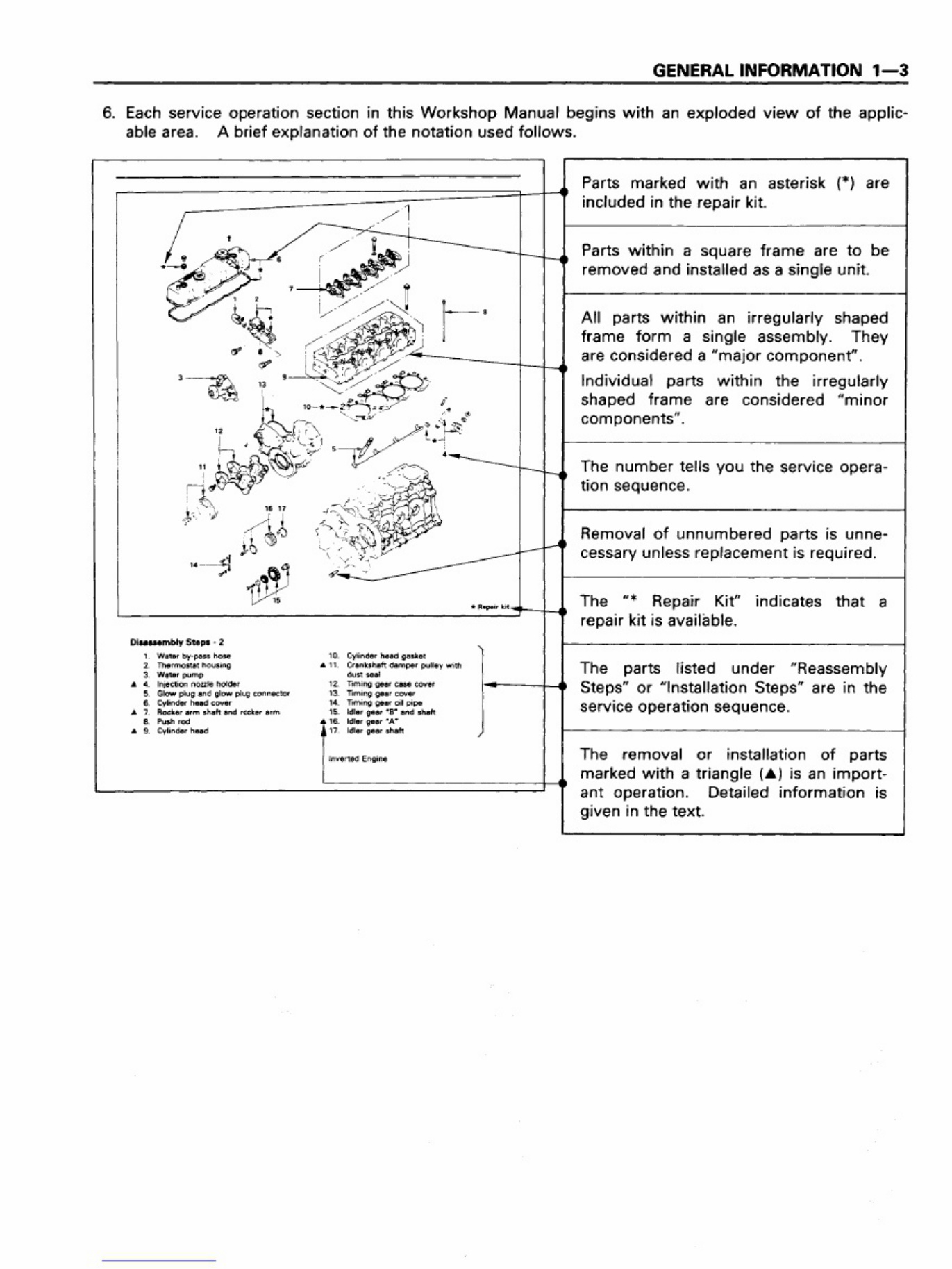 Sample 2 of Isuzu 4B-6B Engine Technical Specifications Guide [PDF]