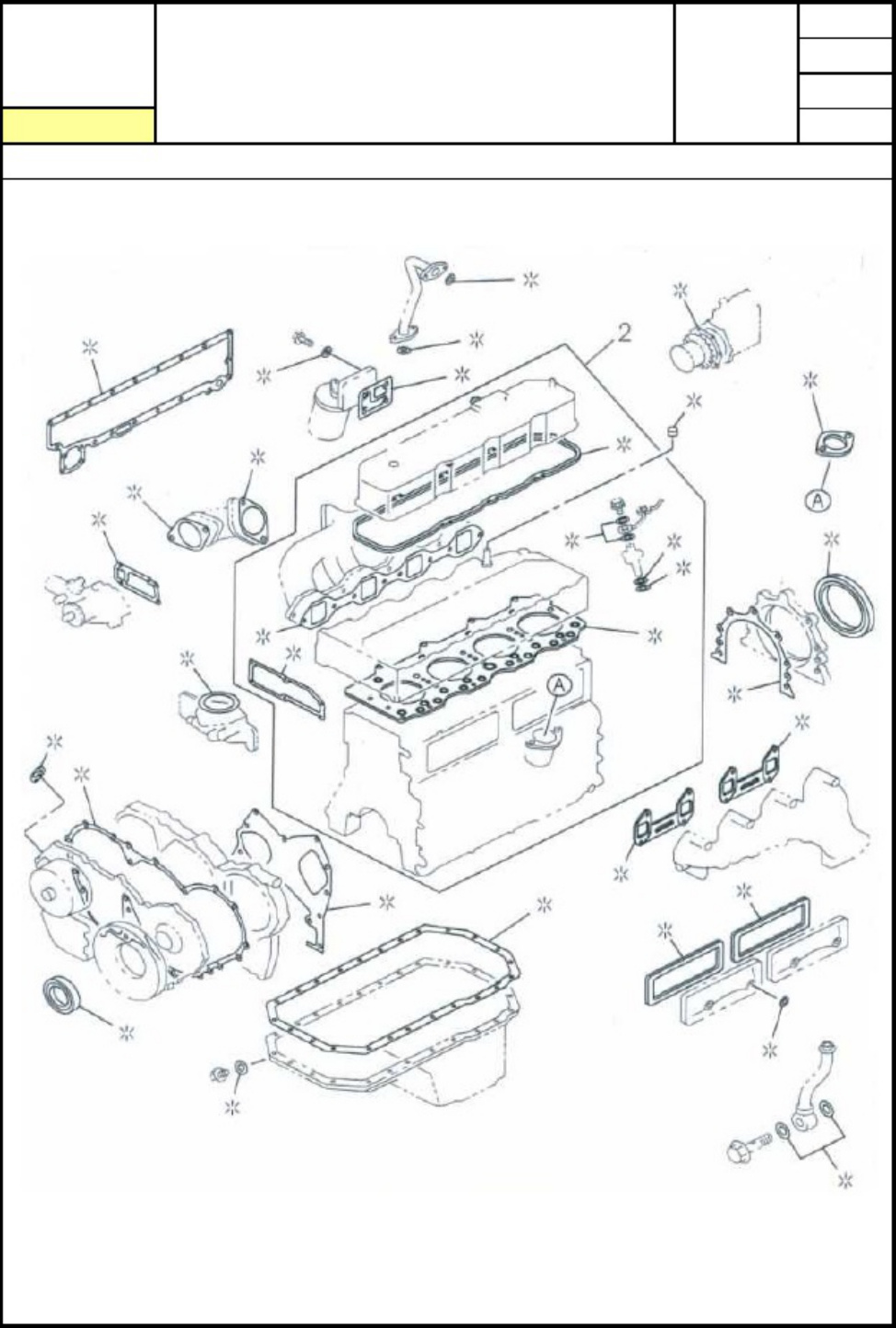 Sample 2 of Isuzu 4BG1 Engine Parts Catalog [PDF]