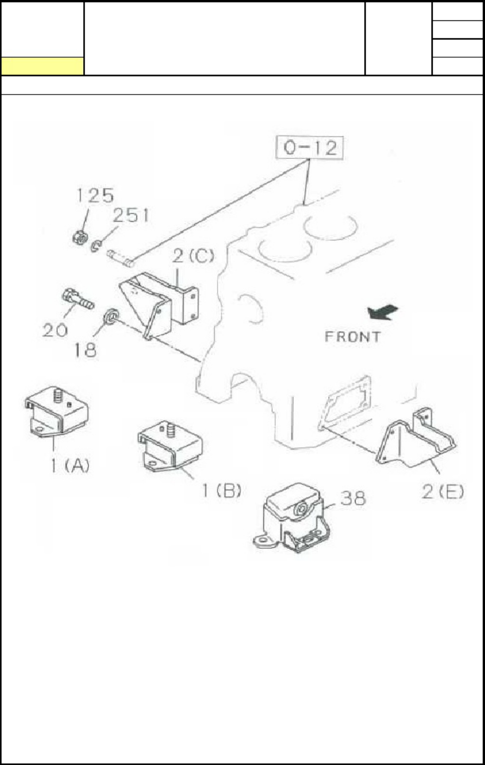 Sample 4 of Isuzu 4BG1 Engine Parts Catalog [PDF]