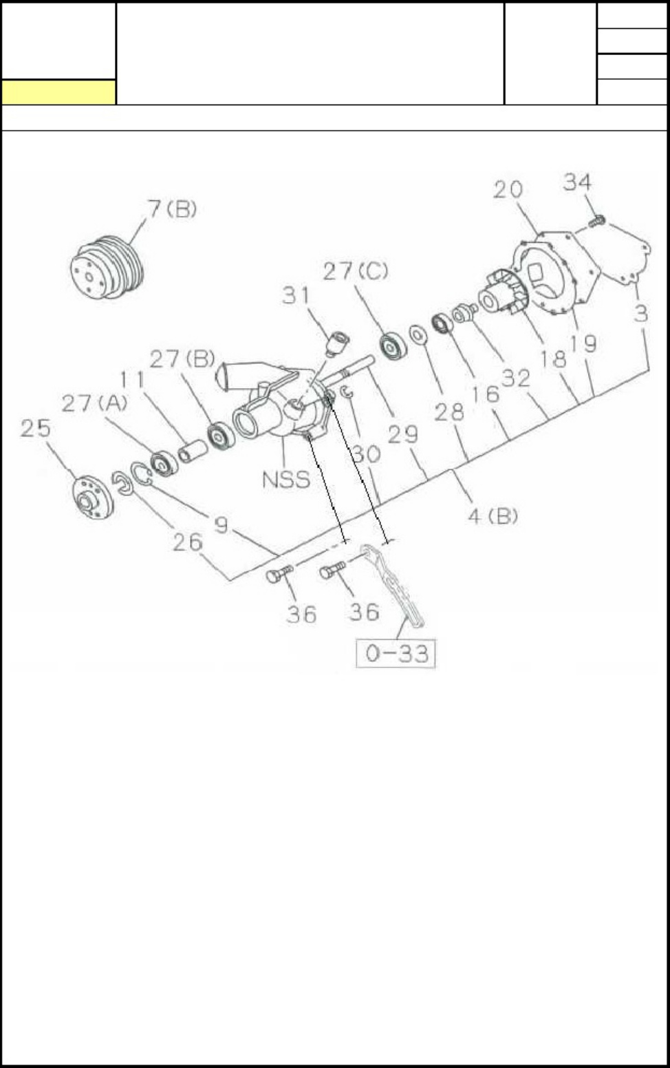 Sample 6 of Isuzu 4BG1 Engine Parts Catalog [PDF]