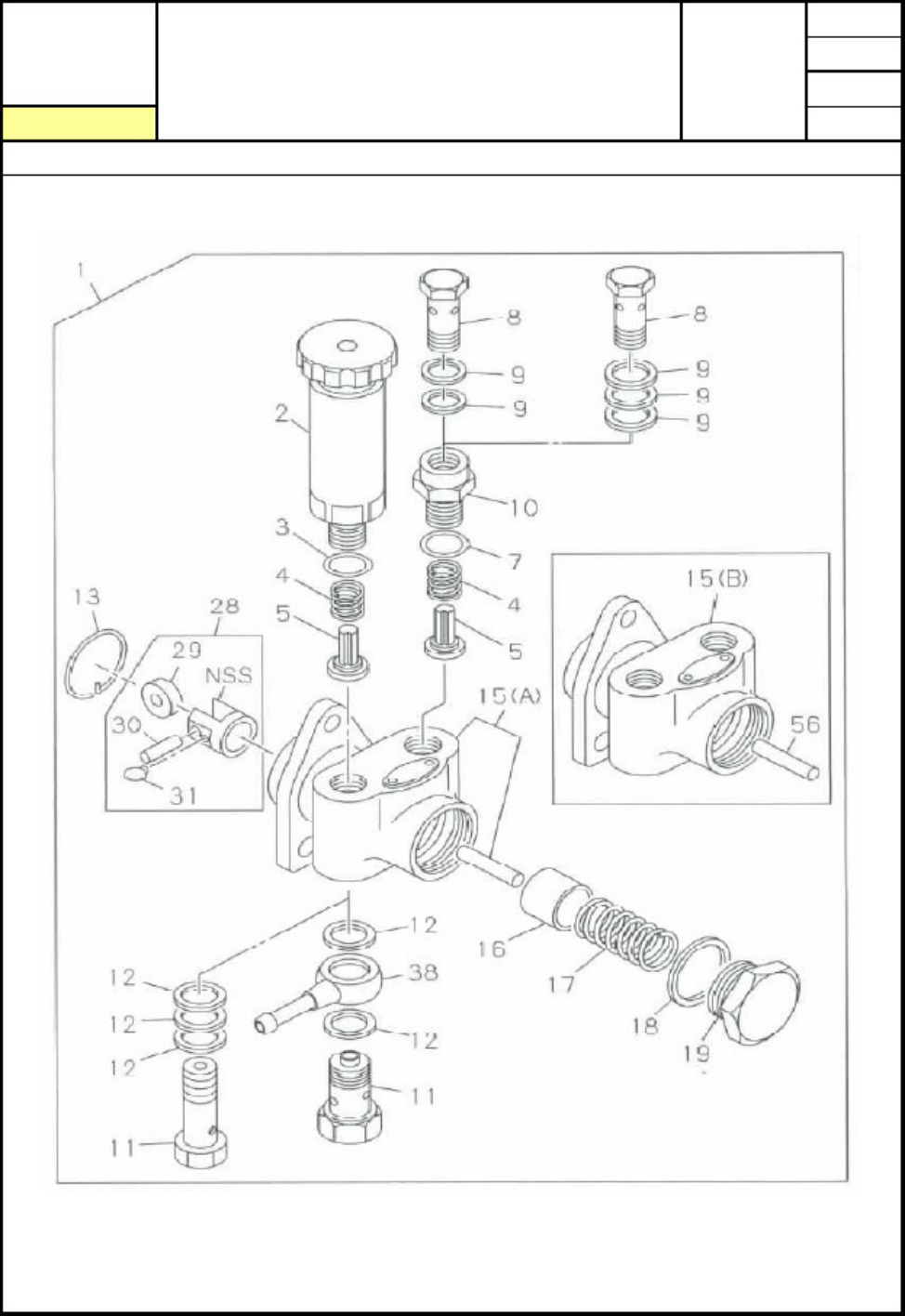 Sample 8 of Isuzu 4BG1 Engine Parts Catalog [PDF]