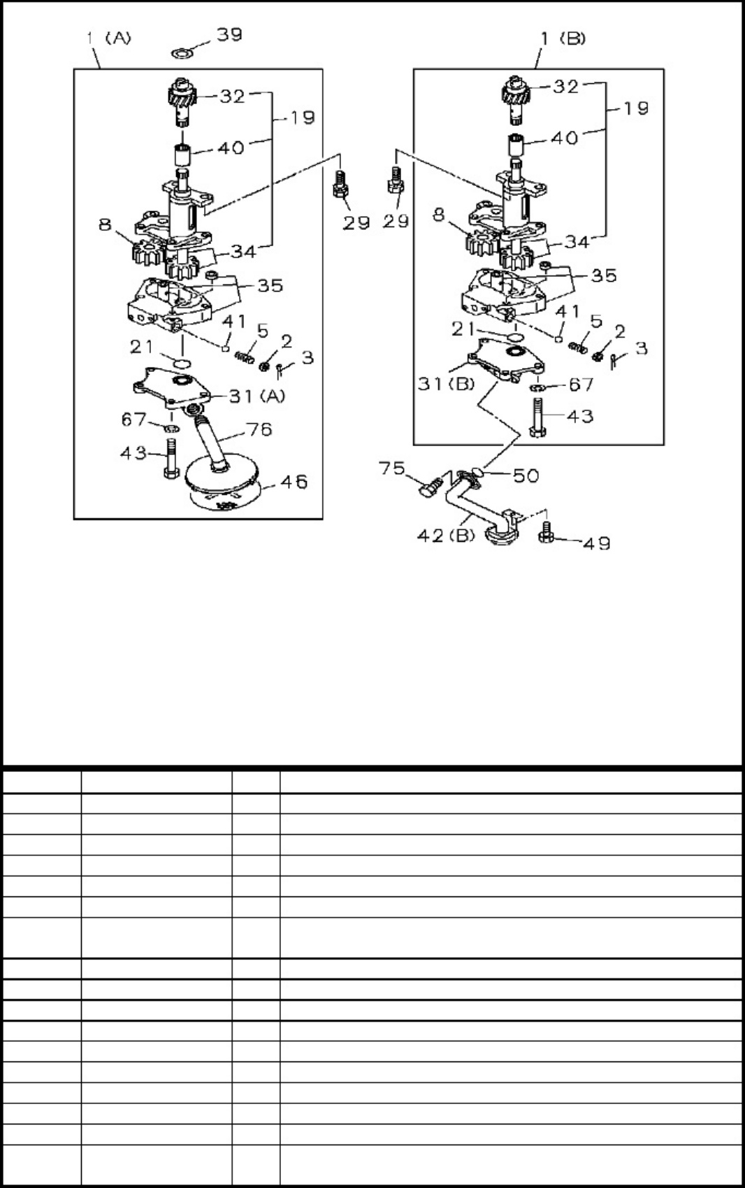 Isuzu 4BG1 Engine Parts Catalog [PDF] cover