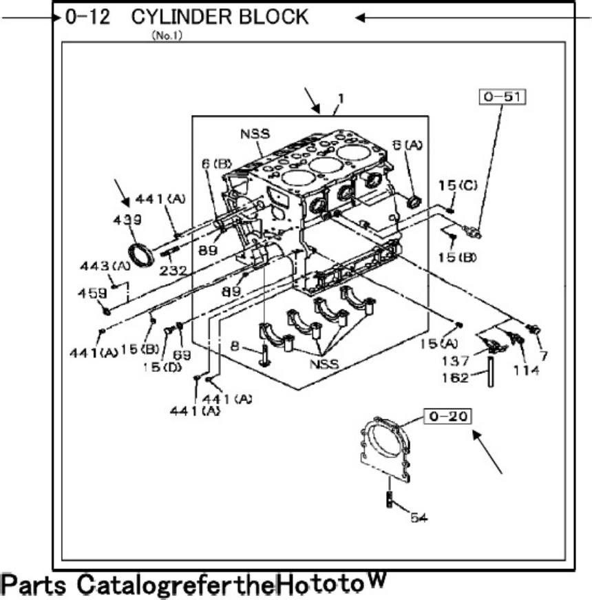 Sample 2 of Isuzu 4BG1 Engine Parts Catalog [PDF]