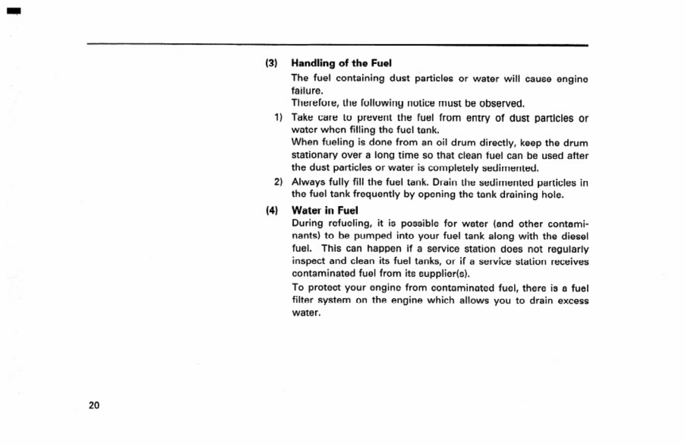 Sample 4 of Isuzu 4BG1 Engine Technical Specifications [PDF]