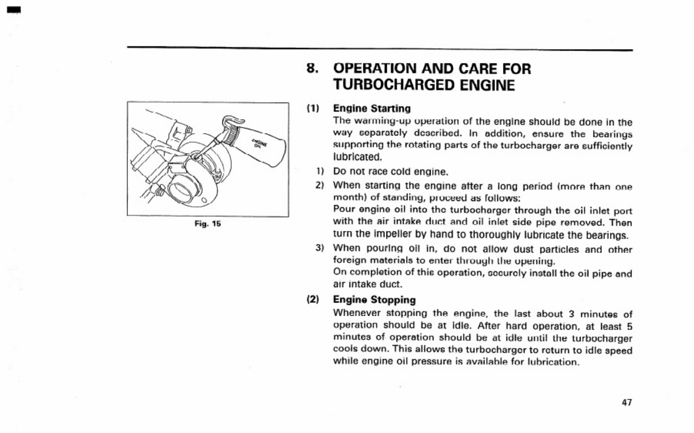 Sample 6 of Isuzu 4BG1 Engine Technical Specifications [PDF]