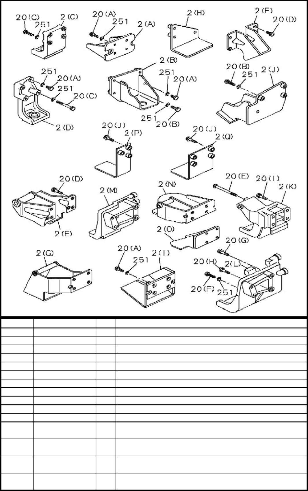 Isuzu 4JG1 Engine Parts Catalog [PDF] cover