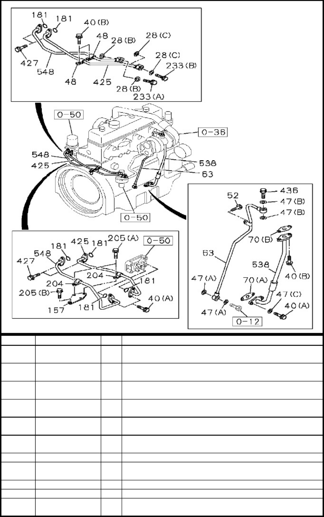Sample 8 of Isuzu 4JG1 Engine Parts Catalog [PDF]