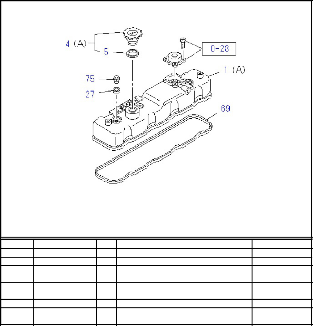 Sample 4 of Isuzu 4JG1 Engine Parts Catalog [PDF]