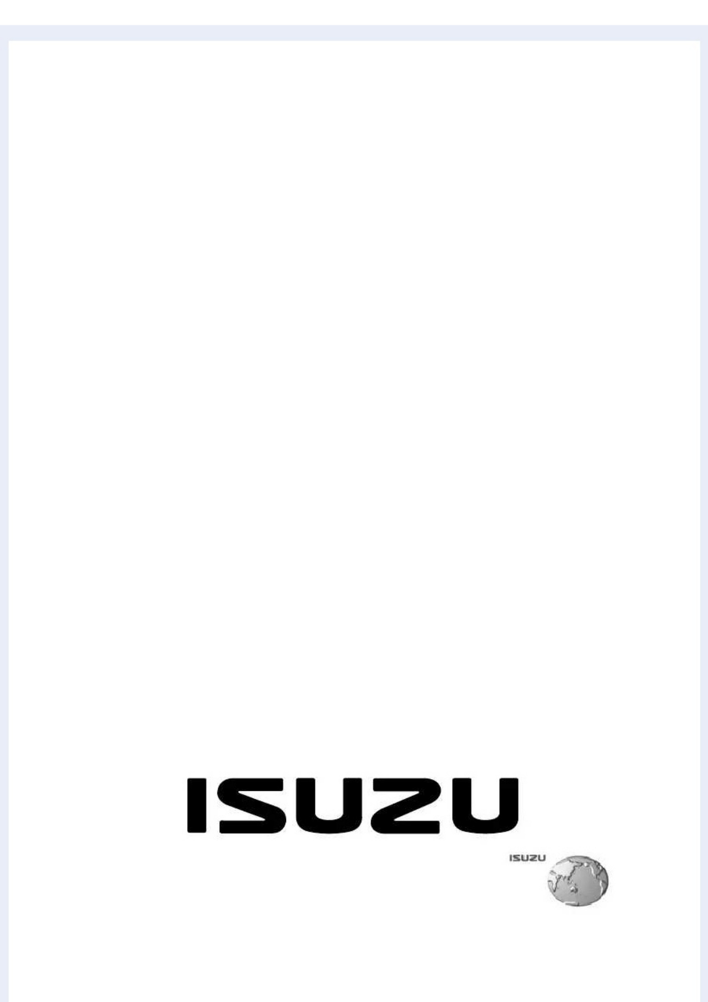 Isuzu 4JJ1 Torque Specifications Guide [PDF] cover