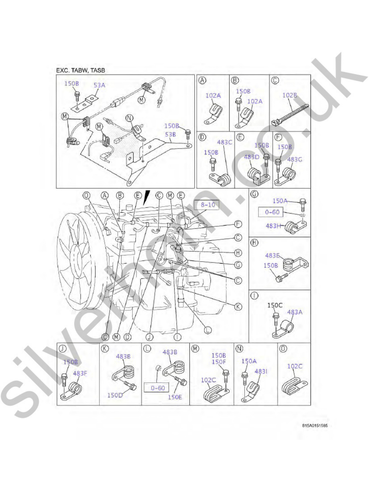 Sample 8 of Isuzu 4JJ1 Parts Catalog [PDF]