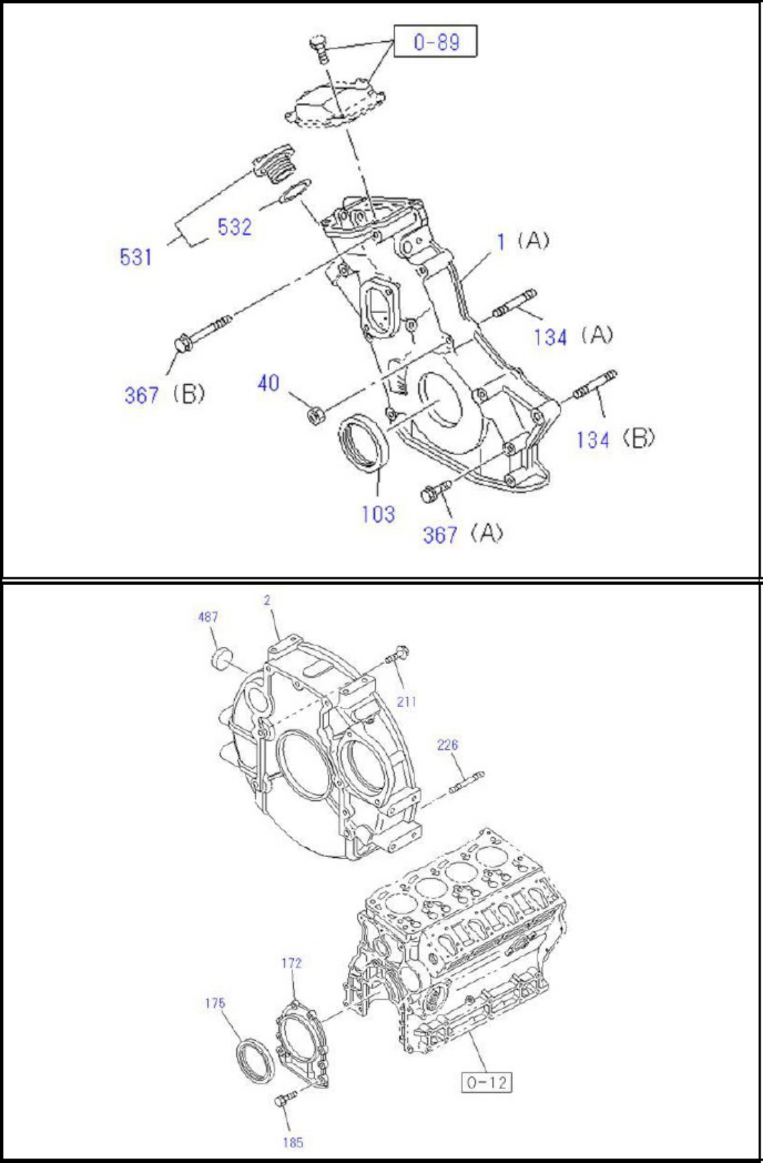 Sample 6 of Isuzu 4LE1 Engine Parts Catalog [PDF]