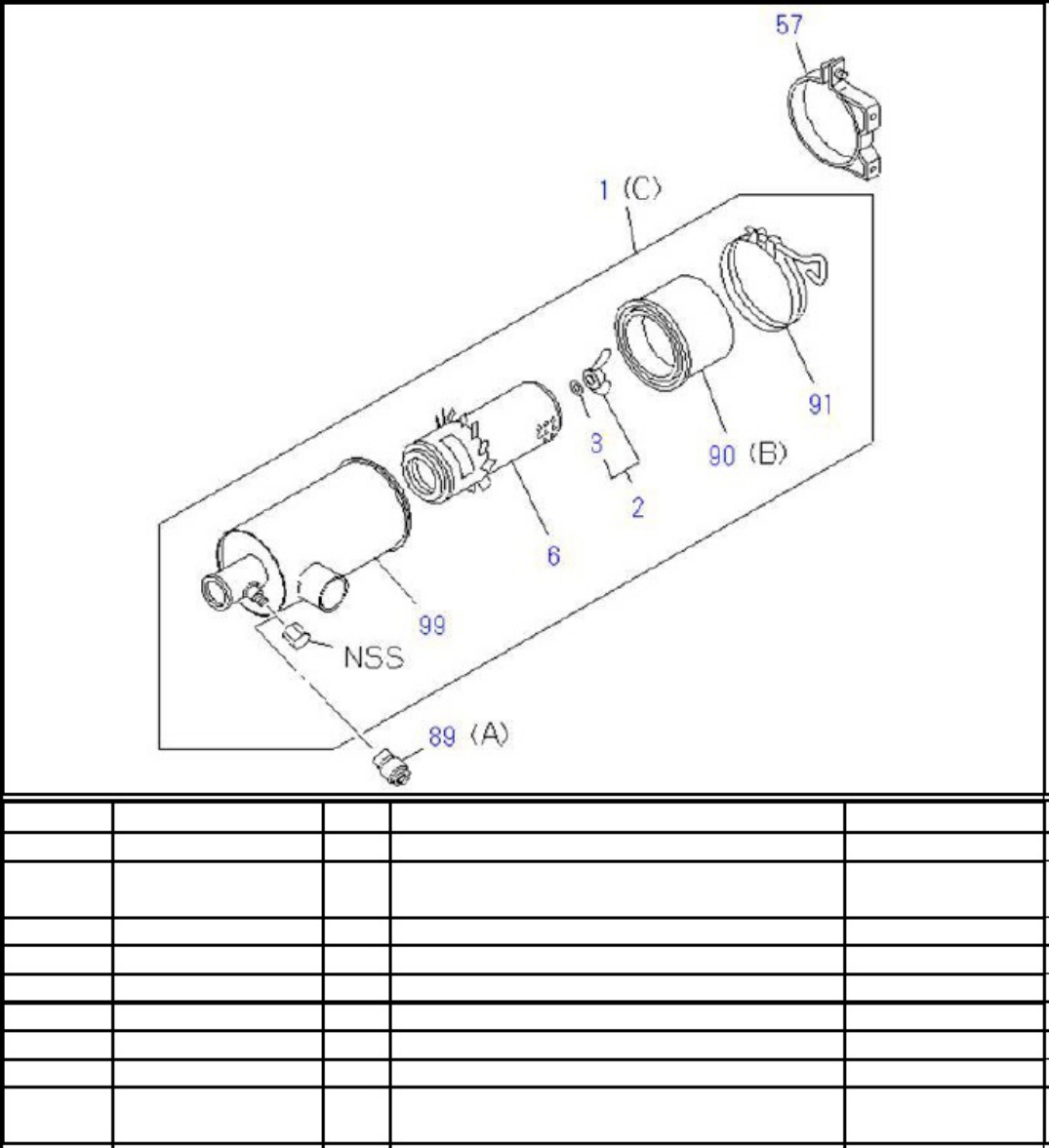 Sample 8 of Isuzu 4LE1 Engine Parts Catalog [PDF]