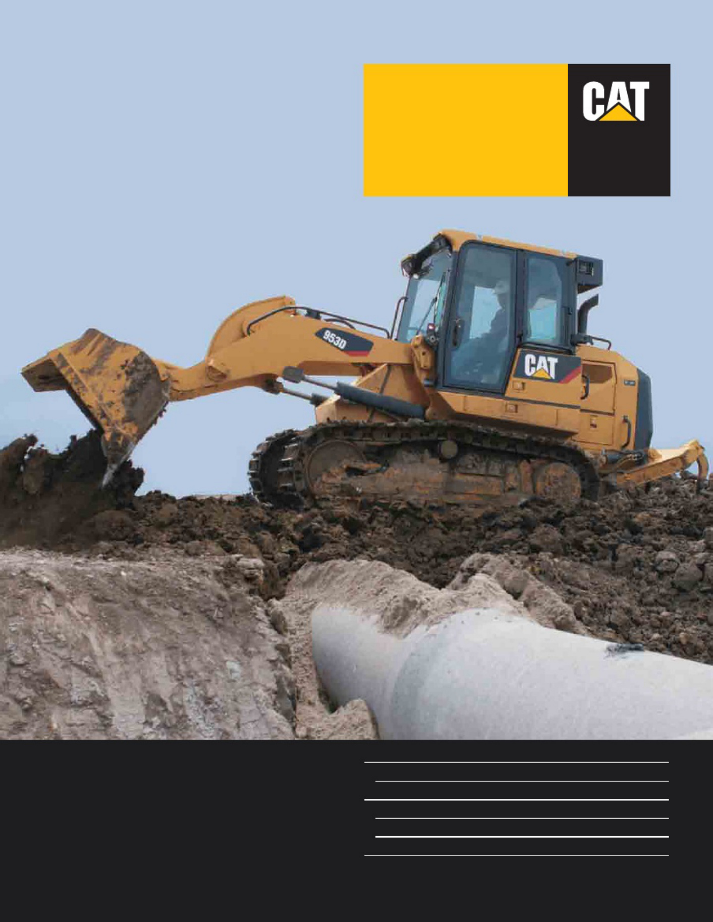 Caterpillar 953 Technical Manual [PDF] cover
