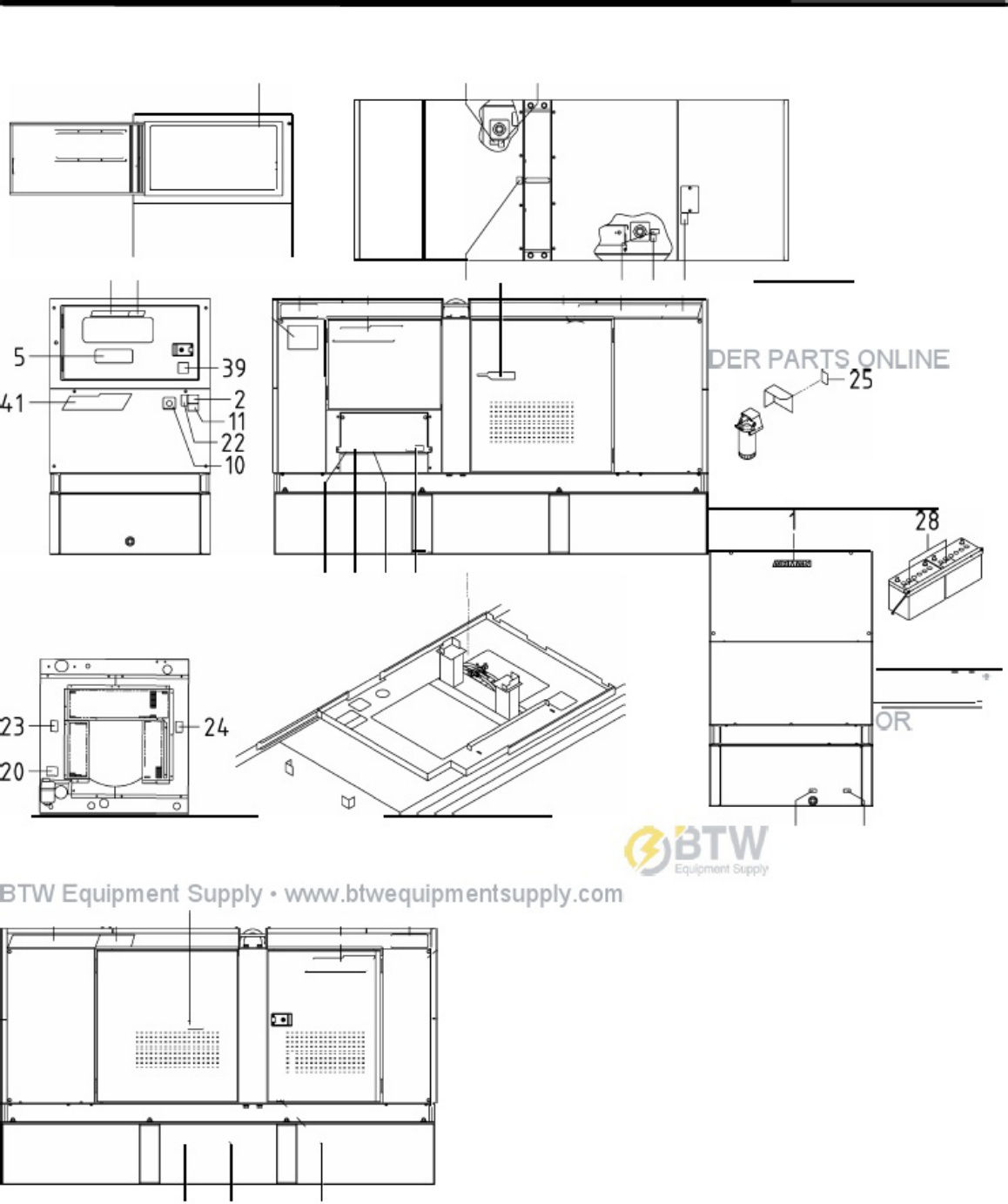 Sample 6 of Caterpillar AIRMAN SDG125S 8B1 SDG Heavy Duty Diesel Engine Parts Catalog [PDF]