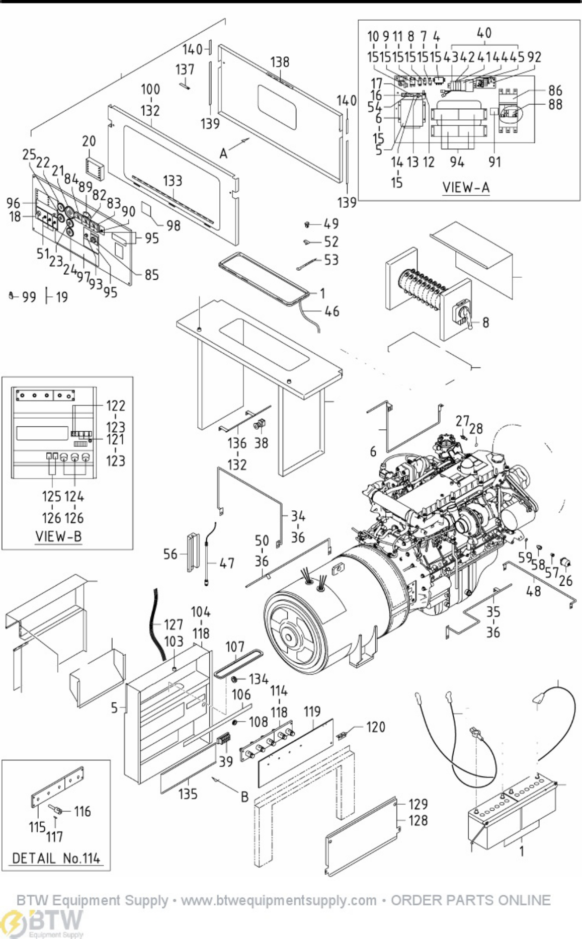 Sample 7 of Caterpillar AIRMAN SDG125S 8B1 SDG Heavy Duty Diesel Engine Parts Catalog [PDF]
