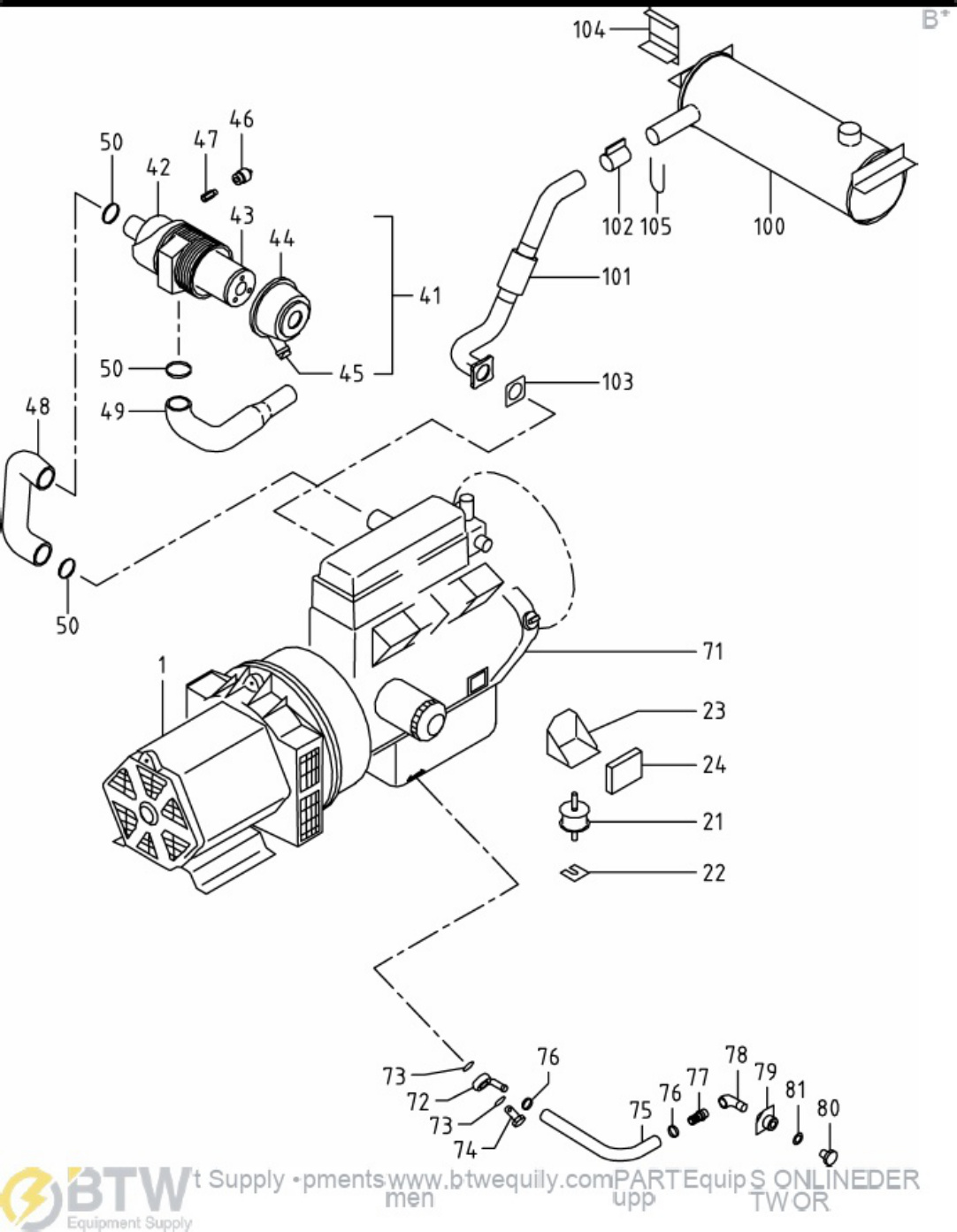 Sample 4 of Caterpillar Airman SDG25S Generator Parts Catalog [PDF]