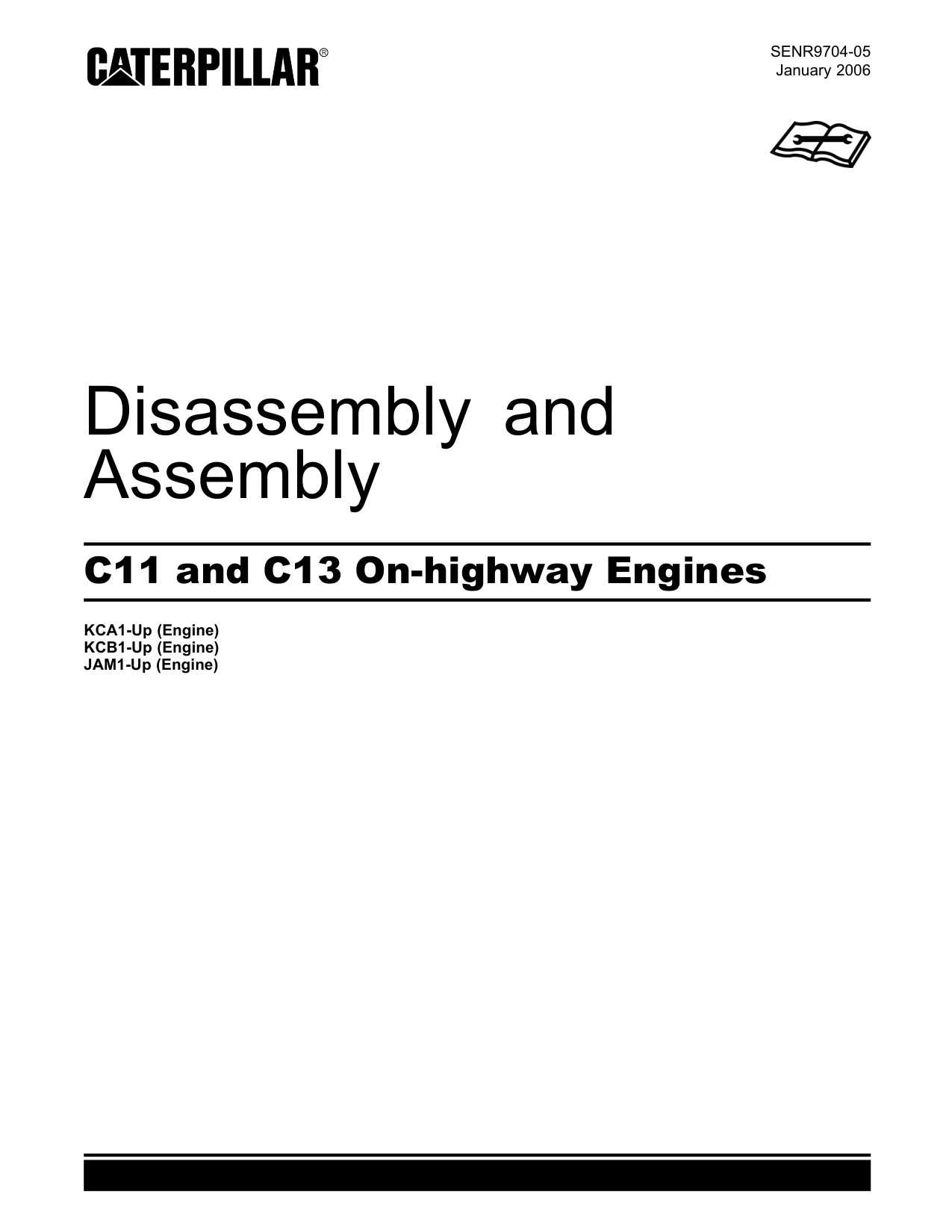 Sample 2 of Caterpillar C11 and C13 On-highway Heavy Duty Diesel Engine Operation & Maintenance Manual (OMM) [PDF]