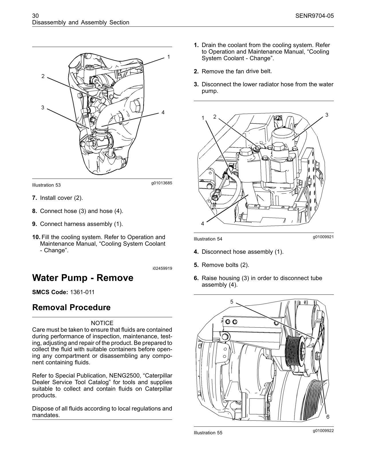 Sample 6 of Caterpillar C11 and C13 On-highway Heavy Duty Diesel Engine Operation & Maintenance Manual (OMM) [PDF]
