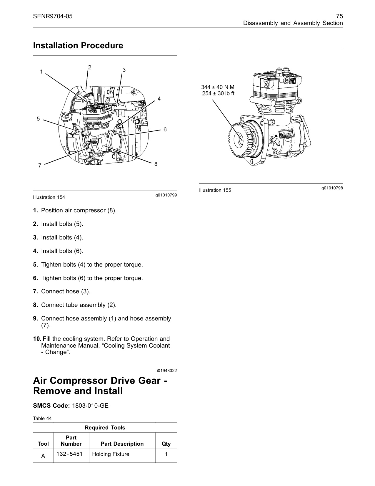 Sample 8 of Caterpillar C11 and C13 On-highway Heavy Duty Diesel Engine Operation & Maintenance Manual (OMM) [PDF]