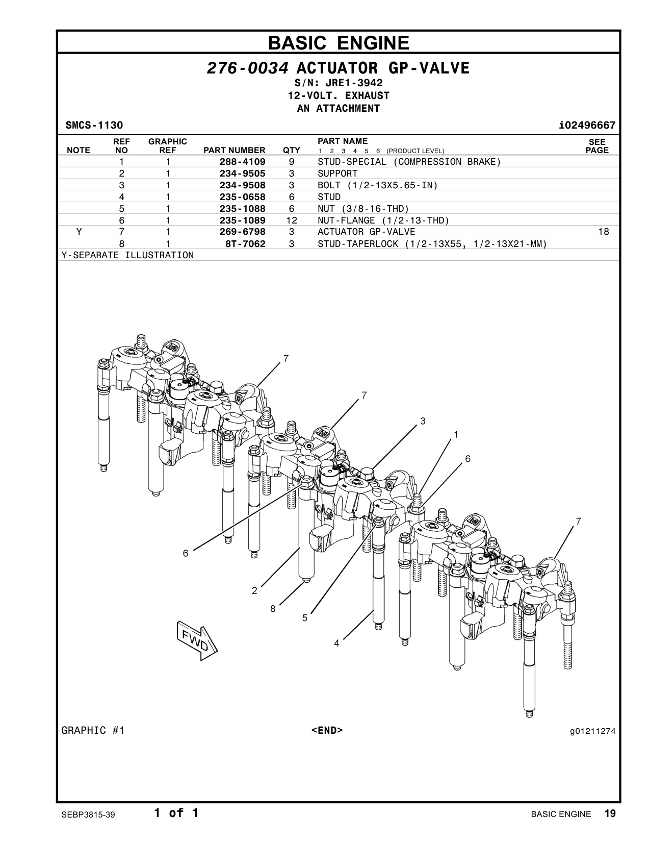 Sample 3 of Caterpillar C15 Industrial Engine Parts Catalog [PDF]