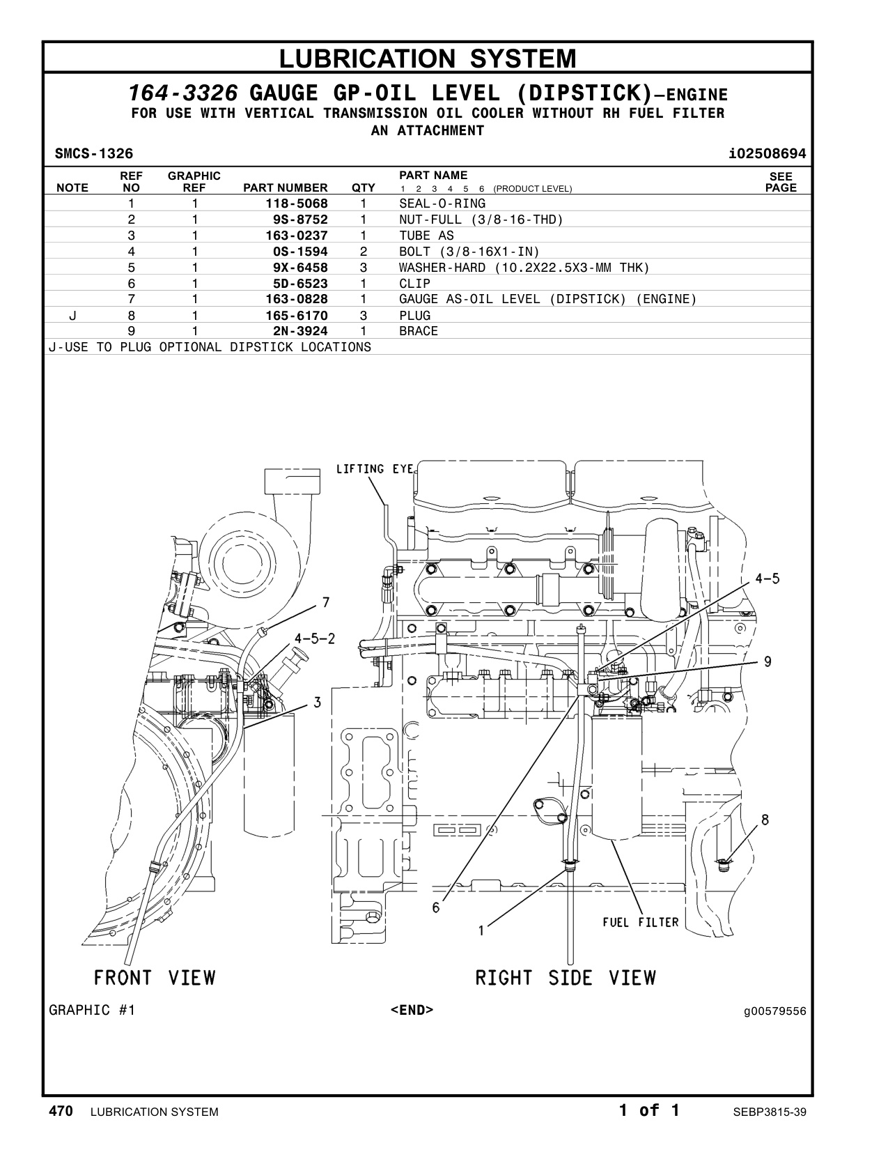 Sample 6 of Caterpillar C15 Industrial Engine Parts Catalog [PDF]