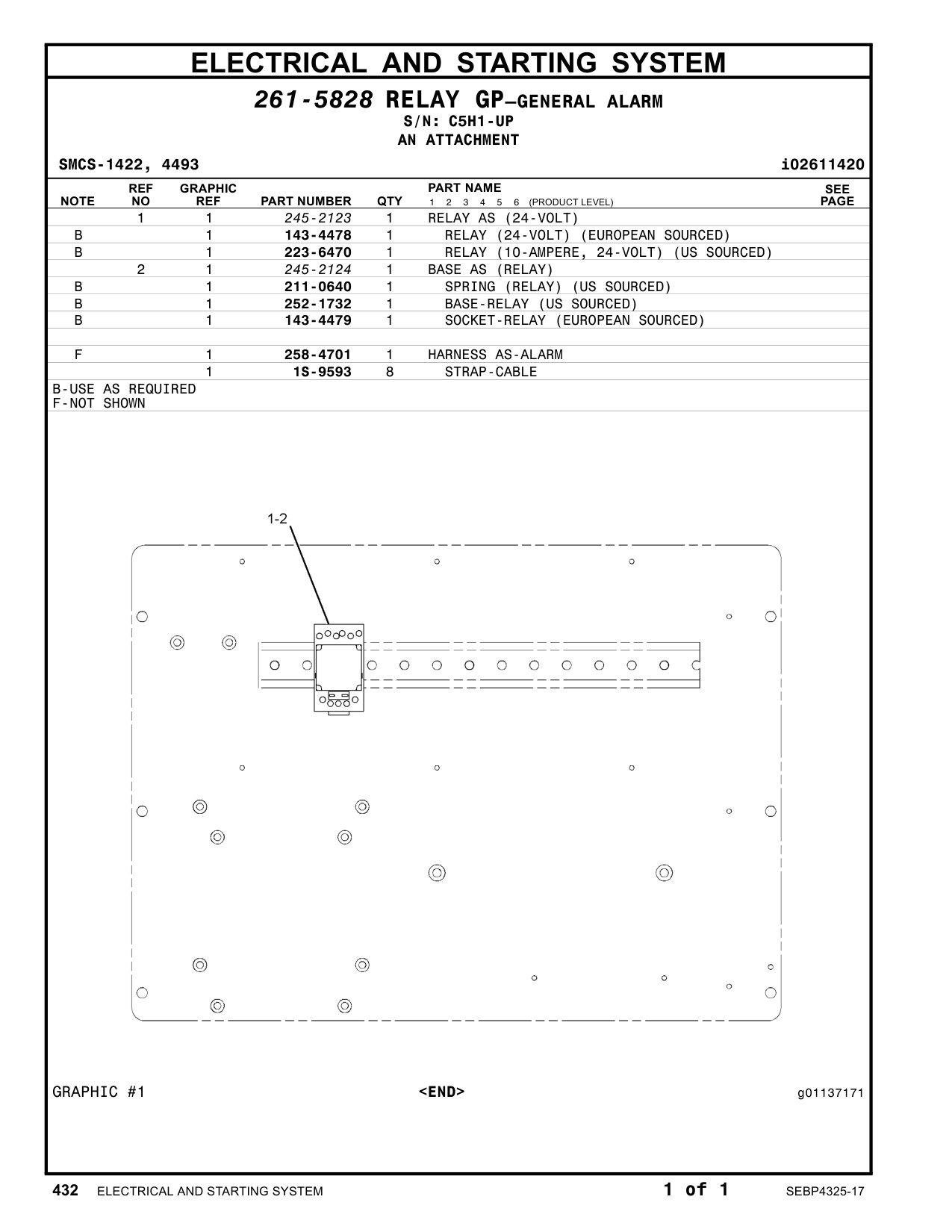 Sample 6 of Caterpillar C15 Standby Generator Set Heavy Duty Diesel Engine Parts Catalog [PDF]