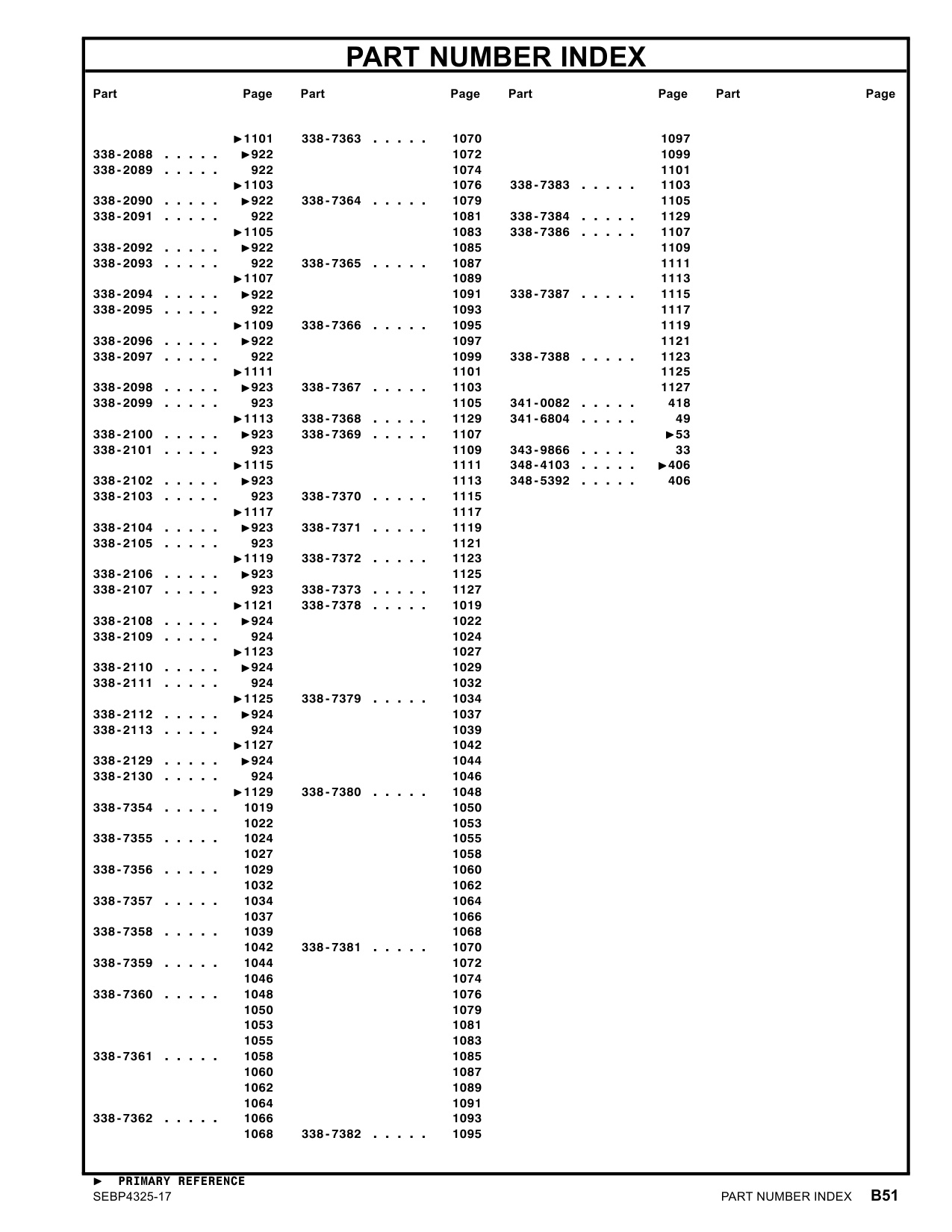 Sample 8 of Caterpillar C15 Standby Generator Set Heavy Duty Diesel Engine Parts Catalog [PDF]